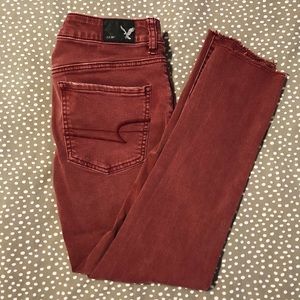 American Eagle Super Stretch Ankle Length Jeans